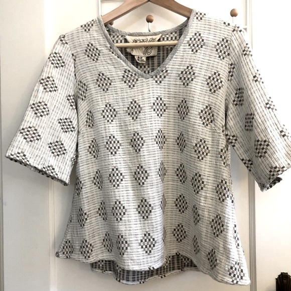 Ace & Jig Inez Top in Feather - Picture 5 of 10